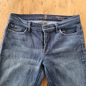 Seven for all mankind High Rise Boot cut denim jeans size 29